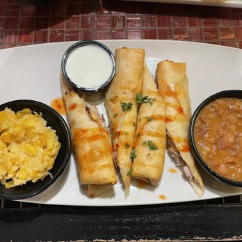 Miguel's Mex Tex Cafe - Flautus dinner. - Mexican Near Me - Abilene, Texas