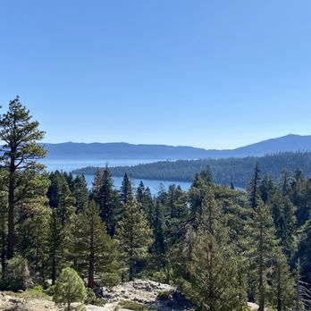 Eagle Falls Trailhead - Beautiful views from the trail - Hiking Near Me - South Lake Tahoe, California