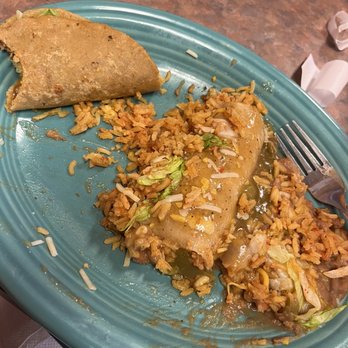 Taco Mio - shredded beef tacos, green chili enchilada w/ rice and beans - Mexican Near Me - Quartzsite, Arizona