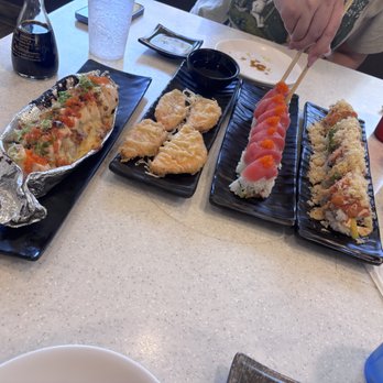 Kakuna Sushi - Veggie tempura and 3 rolls - Sushi Bars Near Me - San Leandro, California