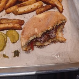 Bottom right is the hair she found in her burger! Bottom right is the hair she found in her burger!