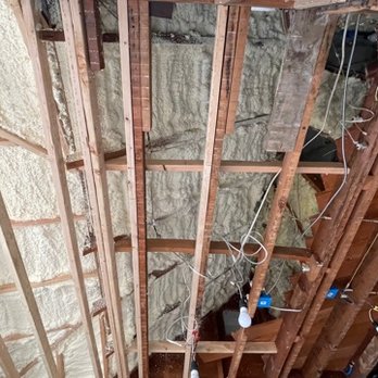 Envirosmart Solution - Spray-foam above kitchen. - Insulation Installation Near Me - Kent, Washington Envirosmart Solution - Spray-foam above kitchen. - Insulation Installation Near Me - Kent, Washington