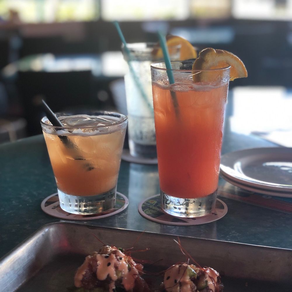 Deck 84 - Deck Punch and Pineapple Poolboy and the Ahi Tuna Nachos - New American Near Me - Delray Beach, Florida Deck 84 - Deck Punch and Pineapple Poolboy and the Ahi Tuna Nachos - New American Near Me - Delray Beach, Florida