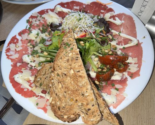 Photo of Café Luxembourg - Amsterdam, NH, NL. Beef Carpaccio