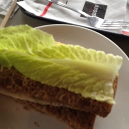 Hey a generous helping of Romaine lettuce that you can inhale in your $5.00 sandwich! Hey a generous helping of Romaine lettuce that you can inhale in your $5.00 sandwich!