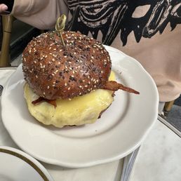 Bacon egg and cheese Bacon egg and cheese