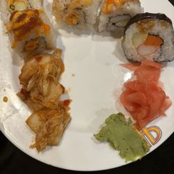 Hibachi Grill And Supreme Buffet - Maki rolls...a bit too much rice, but the ingredients were pretty fresh