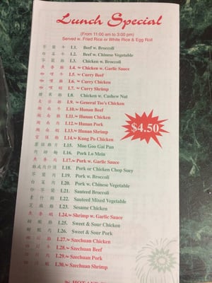 Menu photo 6 Hunan Garden Lawrenceville, IL Menu photo 6 Hunan Garden Lawrenceville, IL