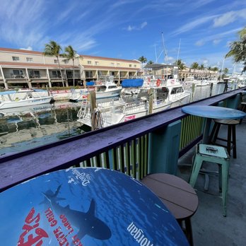 Sharkeys - View from table - American Near Me - Key Largo, Florida