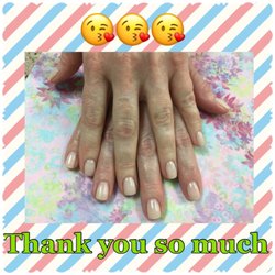Solar Nails - Exactly how I want them and I can travel across the nation for weeks without a chip or crack - thank you Tammy!