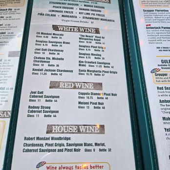 The Back Porch - Menu 5 - Seafood Near Me - Destin, Florida The Back Porch - Menu 5 - Seafood Near Me - Destin, Florida
