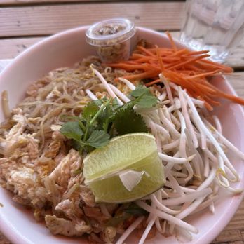 Her Thai - Pad Thai with chicken - Thai Near Me - Los Angeles, California