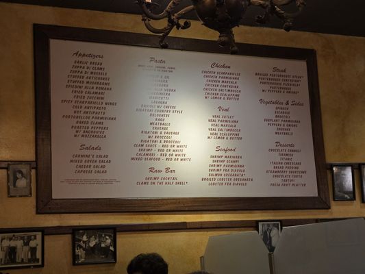 Menu photo 1 Carmine's - Time Square New York, NY