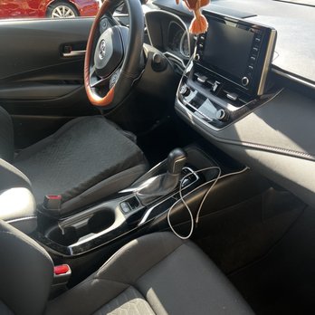 Eco Mobile Detailing - Glendale - Front inside of car. - Auto Detailing Near Me - Glendale, California