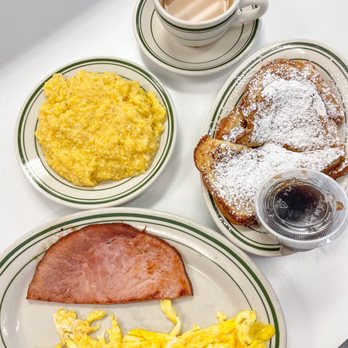 Louie's Cafe - a breakfast of eggs, ham, scrambled eggs and coffee - Breakfast & Brunch Near Me - Baton Rouge, Louisiana Louie's Cafe - a breakfast of eggs, ham, scrambled eggs and coffee - Breakfast & Brunch Near Me - Baton Rouge, Louisiana