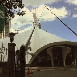 St. Andrew the Apostle Parish - St. Andrew's beautiful structure was designed by National Artist Leandro Locsin.
