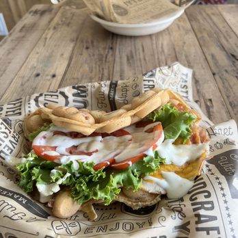Aloha Waffle Bar - Turkey bacon ranch melt - Coffee & Tea Near Me - Jacksonville, Florida Aloha Waffle Bar - Turkey bacon ranch melt - Coffee & Tea Near Me - Jacksonville, Florida