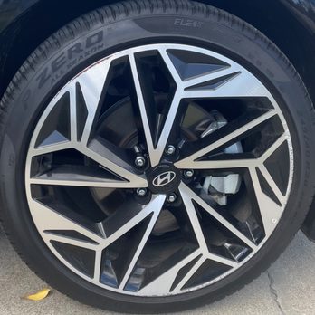 Colormetics - tire 1 before - Mobile Dent Repair Near Me Colormetics - tire 1 before - Mobile Dent Repair Near Me
