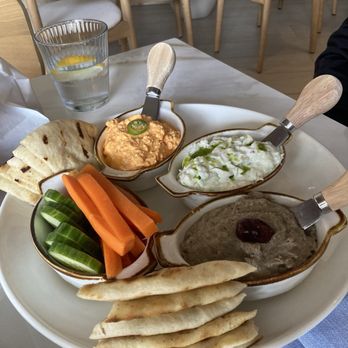 Selini - Dips dips and more dips. - Greek Near Me - Delray Beach, Florida