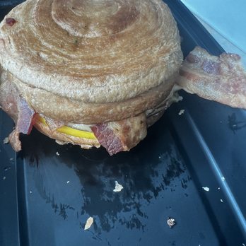 Constant Grind - Bacon egg and gouda sandwich - Coffee & Tea Near Me - Davie, Florida