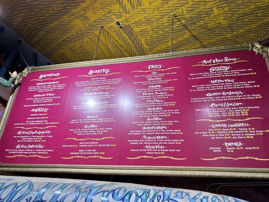 Menu photo 3 Sancho’s Tacos Oceanside, CA