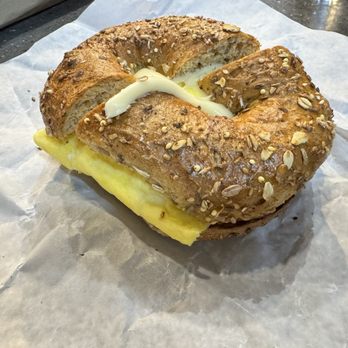 Market Bakery - Turkey sausage & cheese on whole grain bagel - Bakeries Near Me - Philadelphia, Pennsylvania Market Bakery - Turkey sausage & cheese on whole grain bagel - Bakeries Near Me - Philadelphia, Pennsylvania