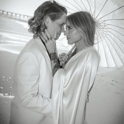 Nick's Tailor - Wedding dress and YSL jacket