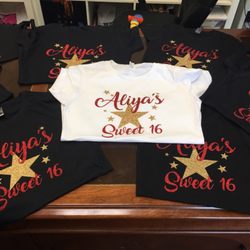 The Printheadz - Sweet 16 shirts