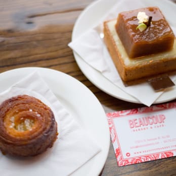 Beaucoup Bakery & Cafe - Kouign Amann and Apple Tart - Bakeries Near Me - Vancouver, British Columbia