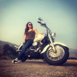 My bike and I.