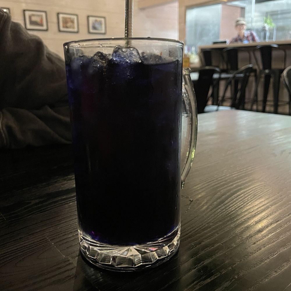 Sanook Soi 38 - Butterfly Pea Iced Tea - Thai Near Me - Los Angeles, California Sanook Soi 38 - Butterfly Pea Iced Tea - Thai Near Me - Los Angeles, California