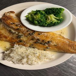 Trailways On 27 Supper Club - Walleye Piccata Special