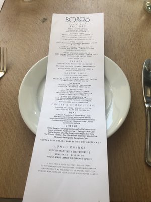 Menu photo 6 Boro6 Wine Bar Hastings-on-Hudson, NY