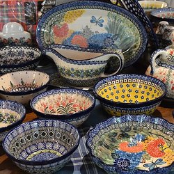Europa offers handmade items from several European countries, including Polish pottery
