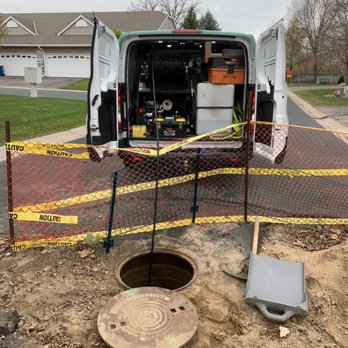 M&B Drain - Jetting 1,200ft of main line at a new construction church in Elk River - Plumbing Near Me M&B Drain - Jetting 1,200ft of main line at a new construction church in Elk River - Plumbing Near Me