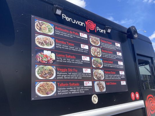 Menu photo 1 Peruvian Point Medford, OR