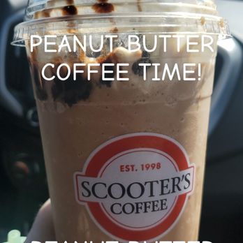 Scooter's Coffee - I love them for their peanut butter coffee - Coffee & Tea Near Me - Wheeling, Illinois Scooter's Coffee - I love them for their peanut butter coffee - Coffee & Tea Near Me - Wheeling, Illinois