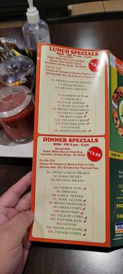 Menu photo 1 Lucky Thai Cuisine Whittier, CA Menu photo 1 Lucky Thai Cuisine Whittier, CA