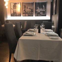Puerto Madero - Nice inside dining room areas and they have 2 outside. Very clean , white cotton tablecloths and great service