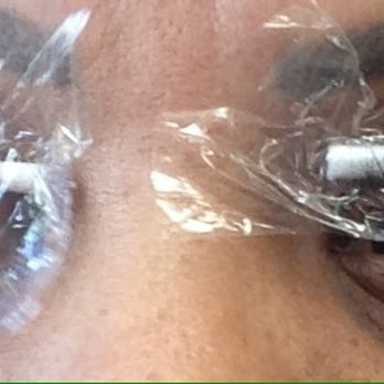 4 Your Nails - Process during eyelash perm.. - Hair Removal Near Me - Montebello, California