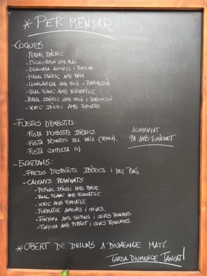 Menu photo 4 El Patufet Granollers, B