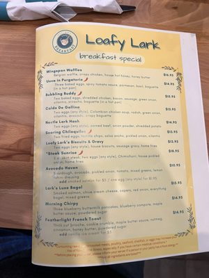 Menu photo 2 Loafy Lark East Wareham, MA