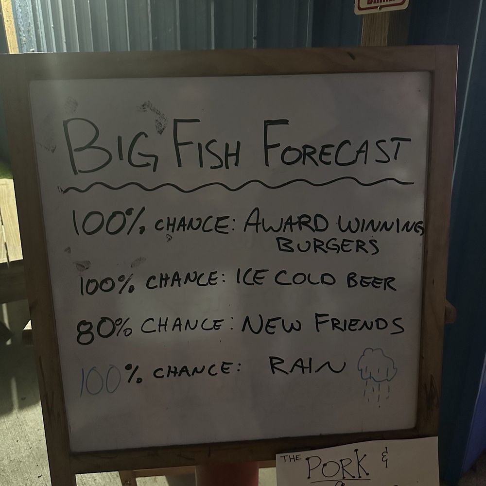 Big Fish Icehouse - Burgers Near Me - Onalaska, Texas Big Fish Icehouse - Burgers Near Me - Onalaska, Texas