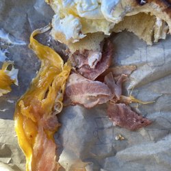 Copper Moon Coffee - Raw bacon egg and cheese