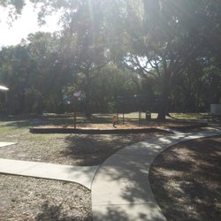 Jackson Springs Recreation Center - Multi-use path .5 miles. Lovely dual jungle gym playground, several monkey bar setups, and I cool turning coored light sculpture and swings.