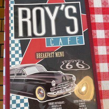 Roys Cafe - They have two menus, but breakfast served all day, so if you come in later craving pancakes, just ask for the other menu. - Cafes Near Me - Barstow, California Roys Cafe - They have two menus, but breakfast served all day, so if you come in later craving pancakes, just ask for the other menu. - Cafes Near Me - Barstow, California