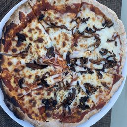 Truffle mushroom pizza was ok