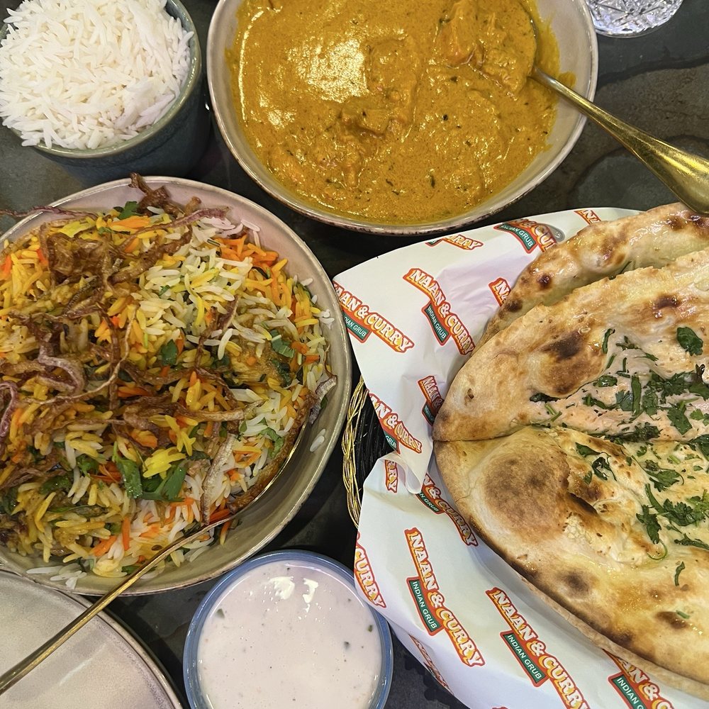 Naan & Curry - Chicken Biryani Butter Chicken Garlic Naan - Indian Near Me - Las Vegas, Nevada Naan & Curry - Chicken Biryani Butter Chicken Garlic Naan - Indian Near Me - Las Vegas, Nevada