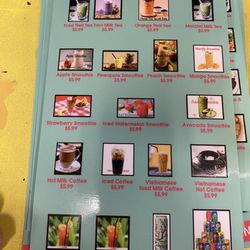 Menu front