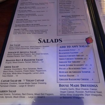 The Top - Menu - New American Near Me - Gainesville, Florida The Top - Menu - New American Near Me - Gainesville, Florida